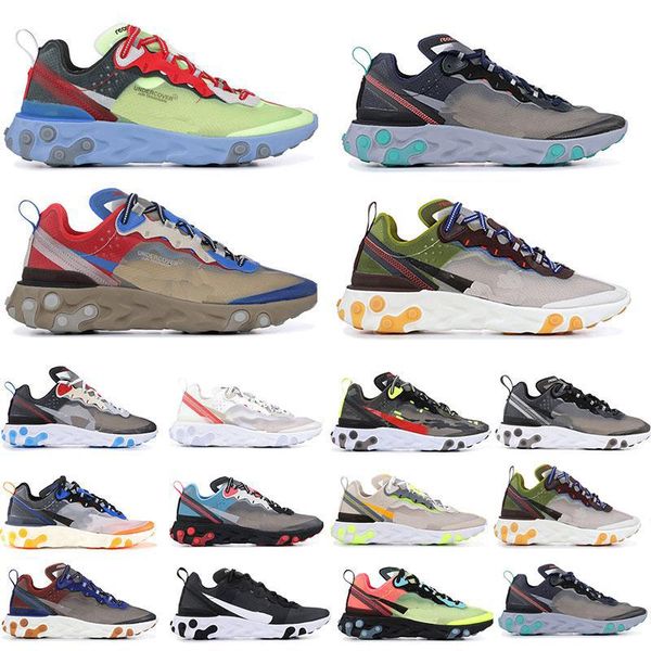 

87 36 45 react element x undercover running designer sneakers sports shoes for men women multi purposes trainers size -outdoor shoes