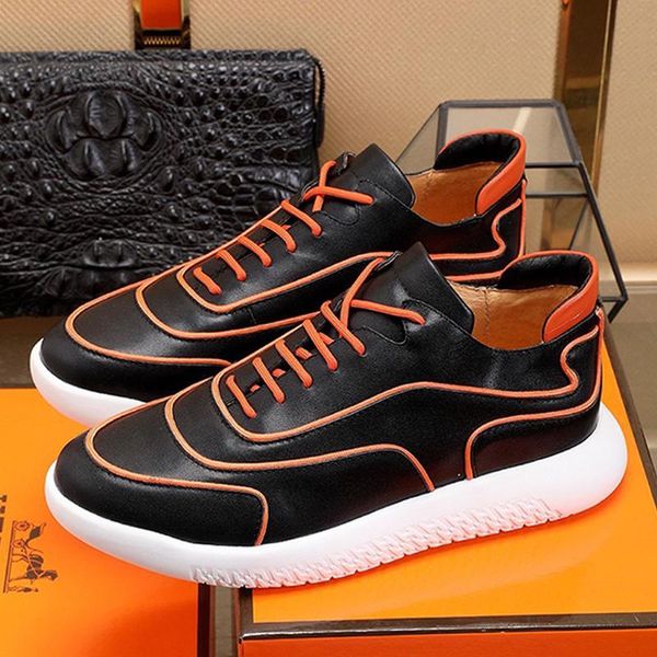 

fast delivery volte sneaker mens shoes autumn and winter comfortable footwears fashion leather lace -up sports men shoes zapatillas hombre, Black