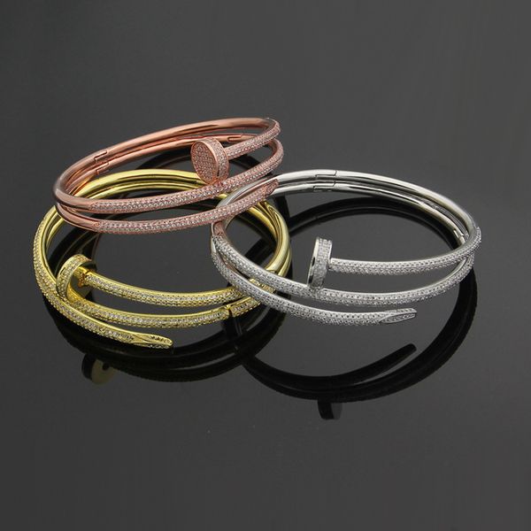 

new double-circle nail bracelet female european and american temperament high-end accessories two circles, Black