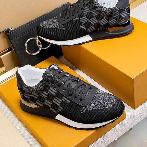 

men shoes run away sneaker luxury chaussures pour hommes casual mens shoes breathable luxury l77 vintage zapatos de hombre sale, Black