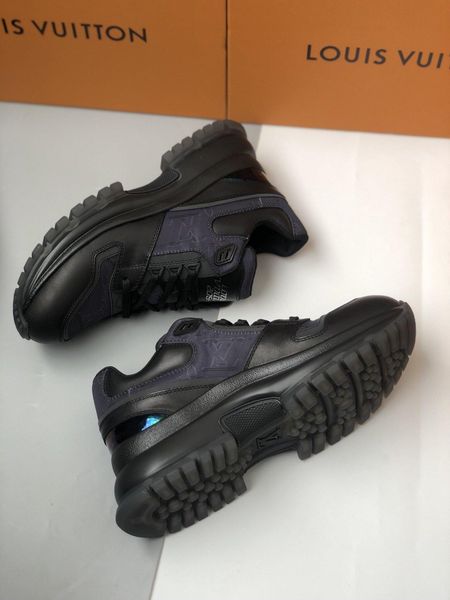 

2020kq new men's trend wild casual shoes hiking shoes outdoor adventure sports jogging shoes original packaging box fast delivery, Black