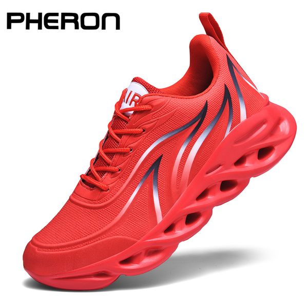 

running shoes men mesh breathable outdoor sports shoes hollow sole jogging sneakers light weight basket zapatos hombre
