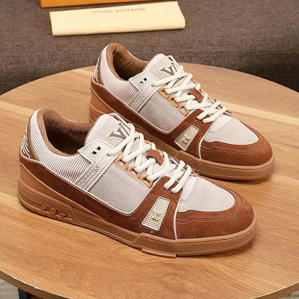 

2020 mens shoes casual design luxury fashion sneakers platform mens shoes breathable trainer sneaker zapatos de hombre luxury d, Black