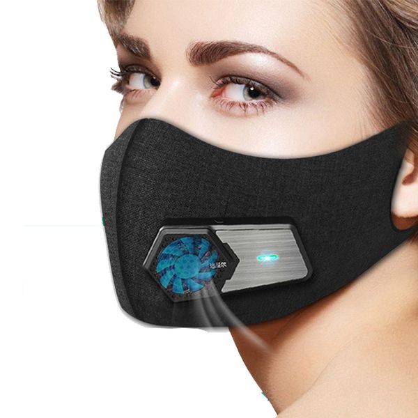 

Hot selling electric respirator anti haze PM2.5 intelligent breathing valve dust proof industrial electronic protective mask