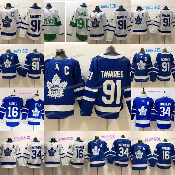 

toronto maple leafs jersey 16 mitch marner 34 auston matthews 91 john tavares mens womens youth 100% stitched hockey jerseys s-xxxl, Black;red