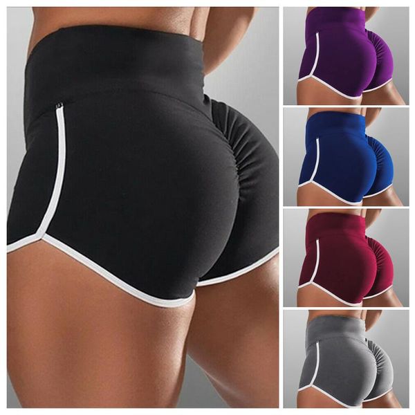 

йога шорты женские шорты jogger sexy высокой талией athletic gym тренировки фитнес йога фитнес леггинсы короткие штаны dropship, White;red