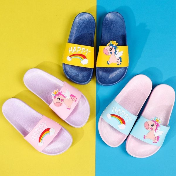 

20 new children' children children sandals children' slippers cartoon sandals slippers for babies and girls, Black;grey