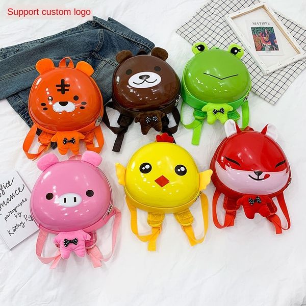 

kindergarten school backpack children's eggshell bag cartoon cute girl waterproof schoolbag small animal backpack