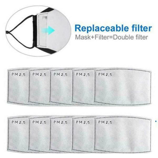

tcare pm2.5 filter paper anti haze mouth mask anti dust mask filter paper health care
