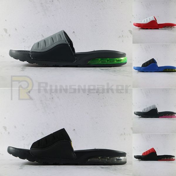 

95 camden fashion luxe design slides for men man vapour sole triple black volt summer loafers beach shoes flip flops pantoufle male sandal