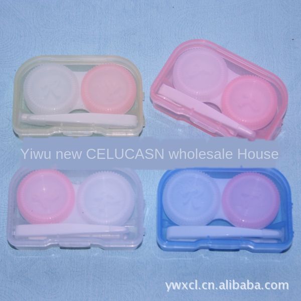 

808 invisible glasses contact lenses case glasses case, Blue