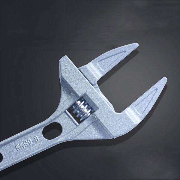 

1 piece large opening movable plate steel aluminum alloy quick small short handle sanitary adjustable wrench