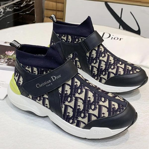 

vintage men 's shoes lightweight shoes luxury slip -on sneakers hook &loop high men shoes calzado deportivo para homb, Black