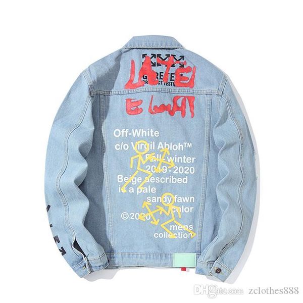 

mens конструктора куртки мужские горячего конструктора продажа куртки pablo джинсовой куртки стиральный vintage мужской letter printed свобо, Black;brown