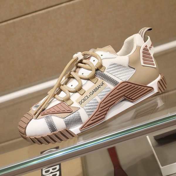 

266 brand designer high-quality men's casual sports shoes, outdoor casual shoes, with original box packaging size 38--45, Black