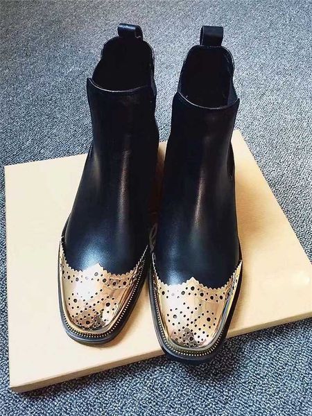 

black embroidered leather ankle boots casual fashion comfortable soft bottom desert martin boots winter snow boots work shoes