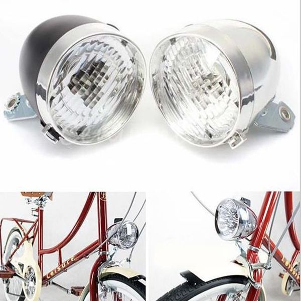

bike mountain bike retro headlights 3led riding headlights