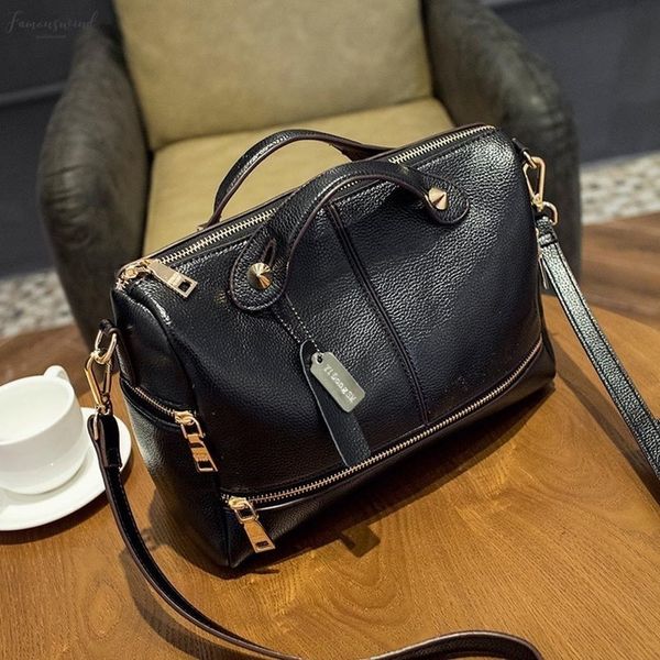 

europe and america fashion women handbag pillow bag pu leather crossbody bag for women tote bags bolso mujer