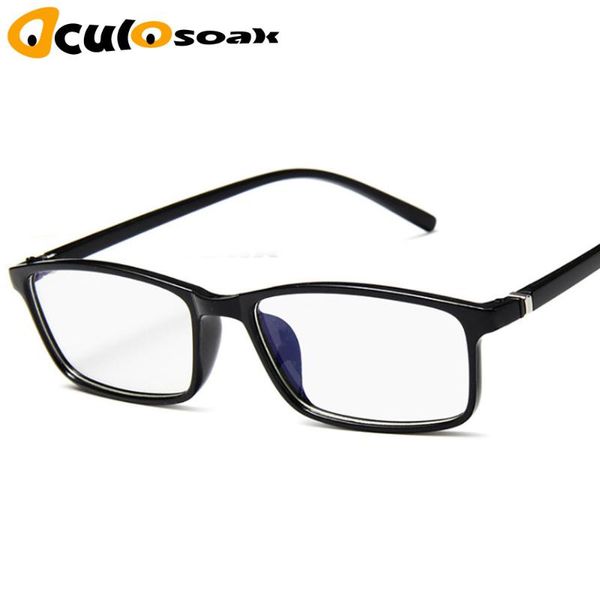 

anti light glasses ray blue fashion anti blue fatigue protection blocking goggles eye square radiation computer 2020, Black