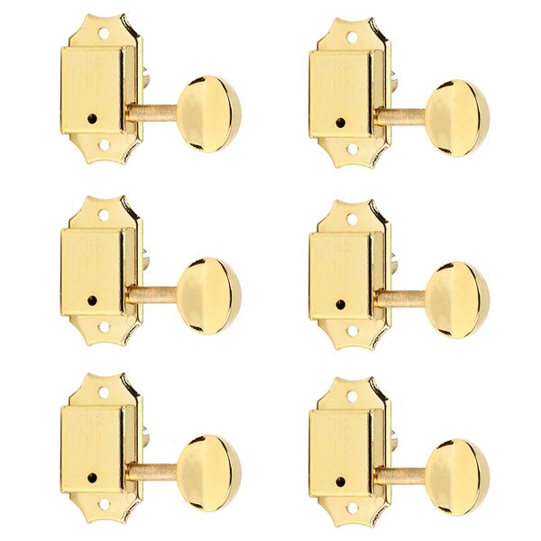 

6 pcs 3r & 3lguitar string tuning peg tuner machine head