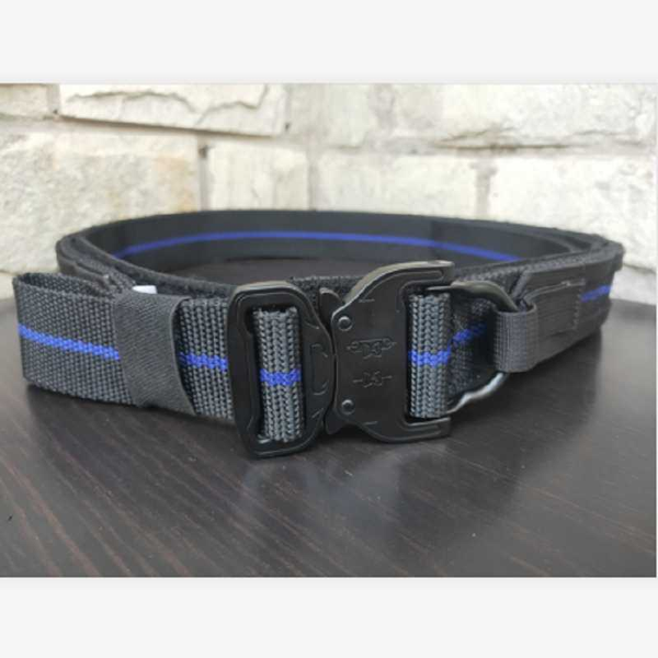 

tr tactical prodigal ranger belt molle system buckle the thinblue line belt, Black;gray