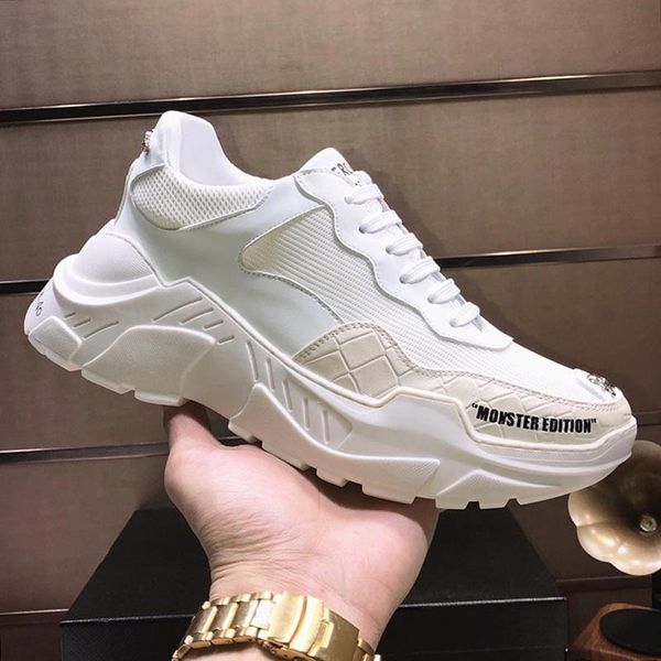 

fashion men 's shoes fast delivery new arrival lace -up black and white sports comfortable running autumn and winter cool street fashi