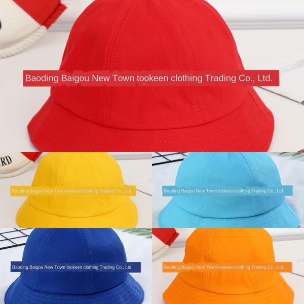 

детский вс детского сада летом ведро ведро желтого рыбак шляпа милые солнцезащитным бассейн шлет, Yellow