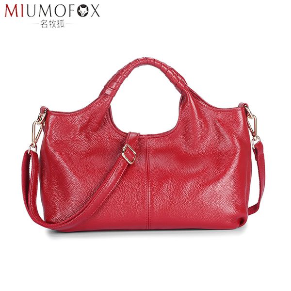 

2020 new arrival women bags genuine leather handbag large capacity design totes shoulder bag soft cowhide messenger bag