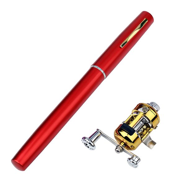

mini fishing pole 39 inch pocket size fishing rod and reel for travel ice fly fishing sea saltwater freshwater