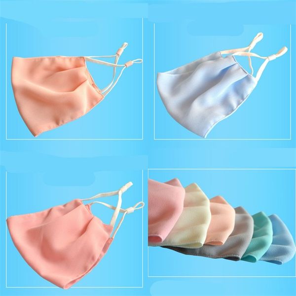 

ice silk face masks breathable respirator reusable anti smoke mascarilla washable pm 2.5 protective sun pupil 3 5mta c2
