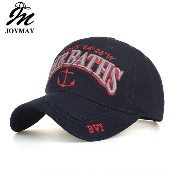 

zhongmei summer new baseball letter anchor embroidered baseball cap sun cap b637, Blue;gray