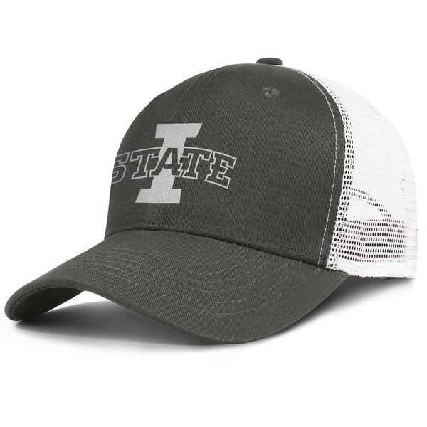 

iowa state cyclones football white logo mens and womens adjustable trucker meshcap designer sports cute stylish baseballhats marble old, Blue;gray