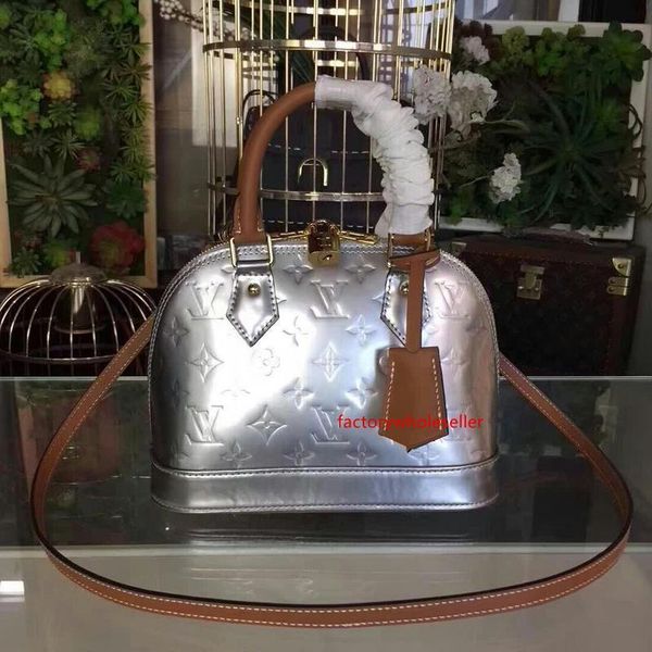 

m90485 new alma bb fashion women shell bag shoulder bags hobo handbags handles boston cross body messenger shoulder bags