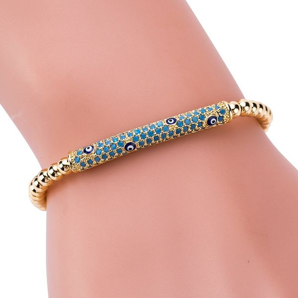

copper bracelet bangle 2018 new high grade fashion exaggerate weaving multilayer cylindrical gilded zircon bracelet women jewelry wholesale, Black