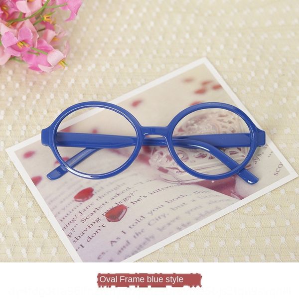 

frameless prop glasses glassespersonalized fashion children's frameless glasses men's and women's round cute pgraphy props