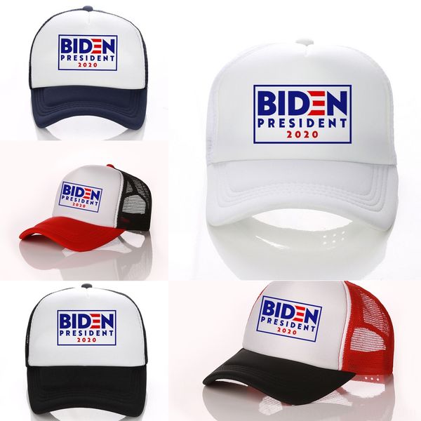 

dp7vs biden president 2020 baseball cap casquette letters outdoor mesh hat summer visor election print sports hats usa caps cap snapb, Blue;gray