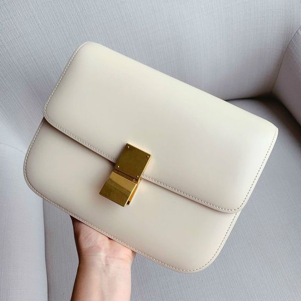 

genuine leather female bag tofu bag 2020 new single shoulder messenger flight attendant retro female