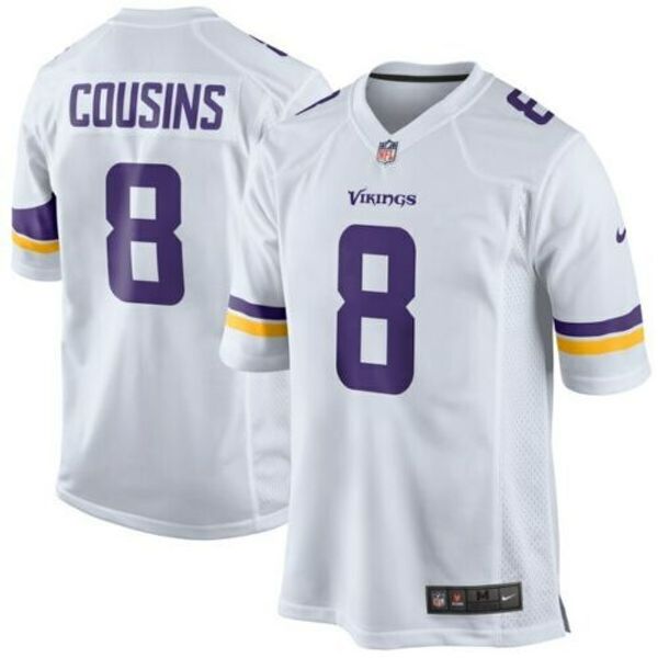 

kirk cousins #8 men's xs-5xl stitched football jerseys, Gray