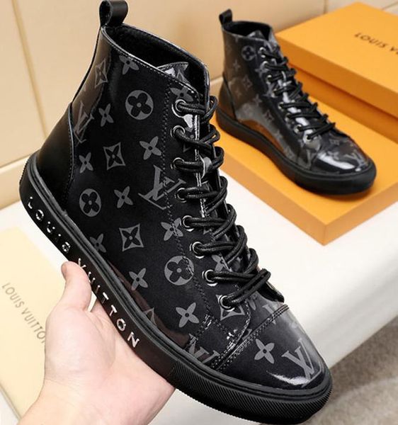 

male fashion mens shoes casual fashion footwears zapatos de hombre athletic fitness outdoor with origin box mens fashion boots luxury casual, Black