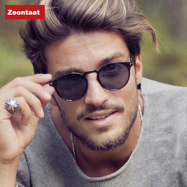 

zeontaat2020 t-shaped round frame sunglasses 2020 new european and american retro sunglasses fashion street beat tide, White;black