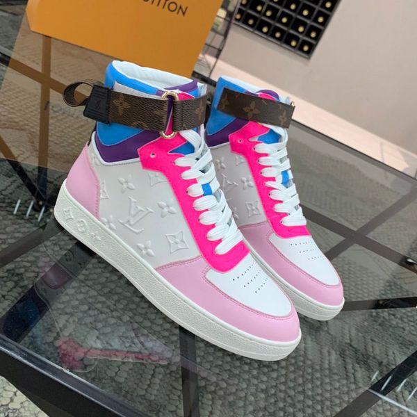 

boombox sneaker boot designer shoes luxury women casual shoes new arrive fashion women sneakers leather tennis shoes c03, Black