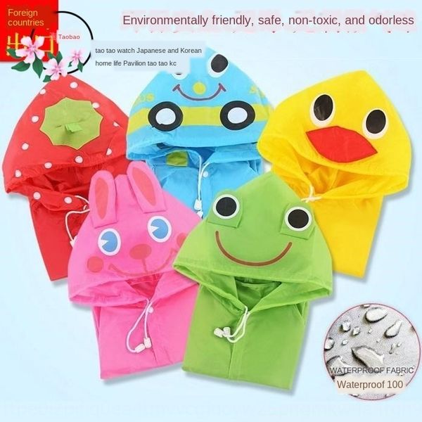 

5 дождевик 4-7 children6312 5 детских плащи 4-7 возраста от возраста детей детских друзей девочки детского сад корейского анти-boyschildren, Red;brown