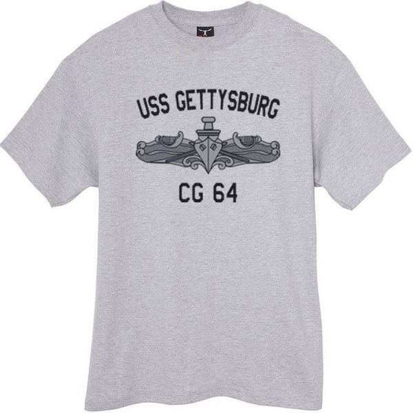 

US Navy USS Gettysburg CG 64 T shirt