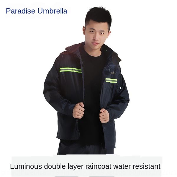 

heaven split n211-7ax suit double-layer labor reflective strip protection raincoat reflective strip electric car raincoat