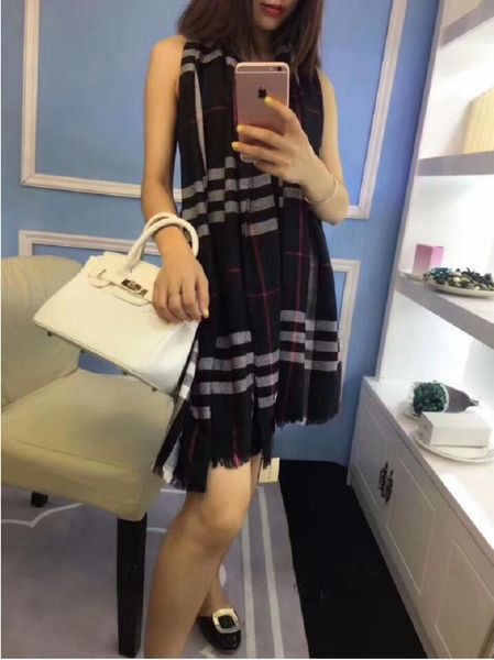 

brand silk scarf women brand colorful shawl scarfs pashmina fashion long ring christmas gift wholesale a16, Blue;gray