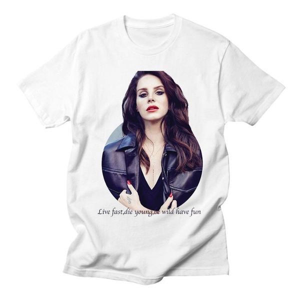 

lana del rey t-shirts women t shirts short sleeve casual streetwear summer style fashion harajuku tee shirt femme, White;black