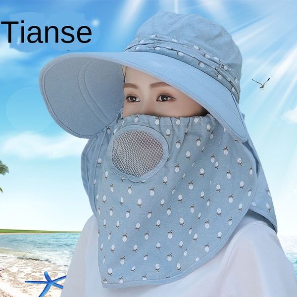 

face-shading for children riding bicycle shade electric bicycle uv-proof sun hat outdoor travel all-match sun hat, Blue;gray