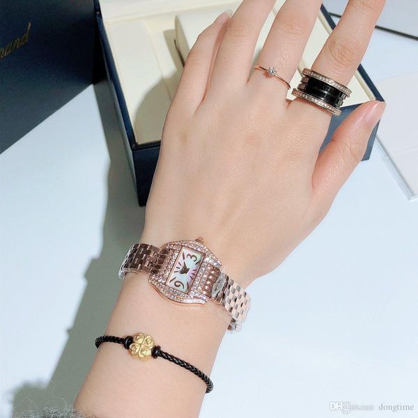 

women's watch waterproof watch new fashion luxury casual brand quartz watch gift 2l010201, Slivery;brown