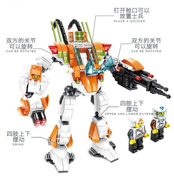 

deformation assembly blocks education child toys deformation assembly robot colorful toys gifts both boy and girl