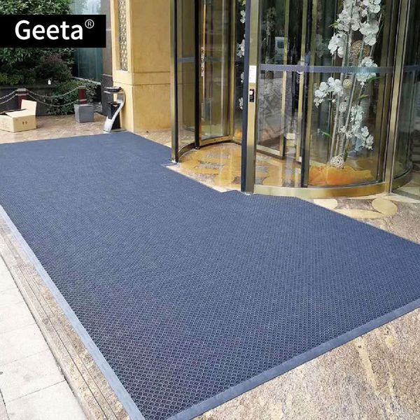 

commercial splicing module hydrophobic sand floor floor mat scraping strong anti-skid station airport bank service area mat